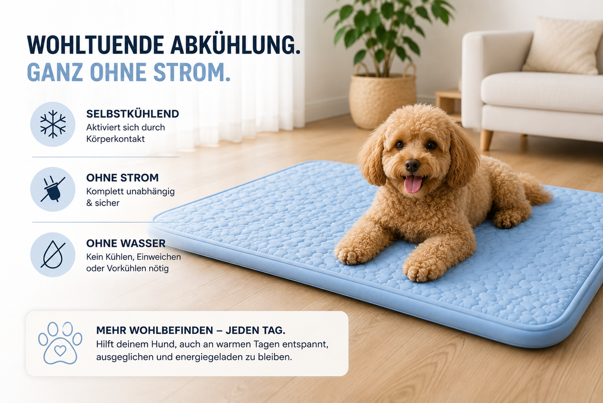 Luvito - CoolRest selbstkühlende Hundematte