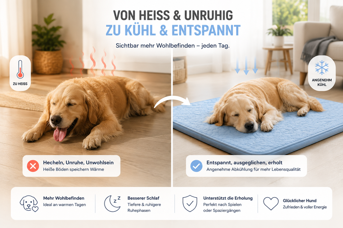 Luvito - CoolRest selbstkühlende Hundematte