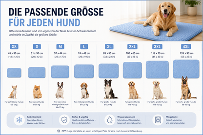 Luvito - CoolRest selbstkühlende Hundematte